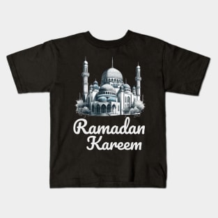 Ramadan Kareem Fasting Mosque Kids T-Shirt